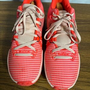 Nike MENS SIZE 11 Lebron Witness 7 Basketball Shoes DM1123 Bright Crimson Orange